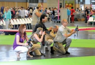 Not everyone with a camera at a dog show is a show dog photographer. photo by Dan Sayers
